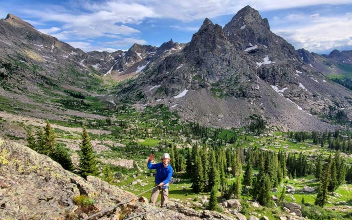 colorado rockies backpacking trip for teens